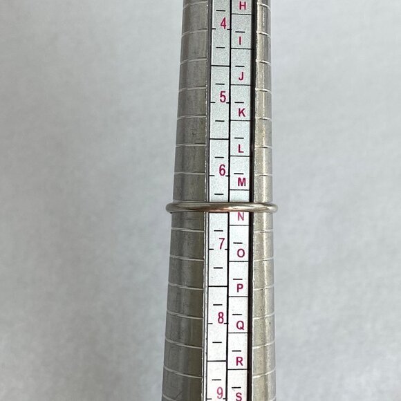 Sterling Silver 925 Oval Bezel Set 0.75" Tigers Eye Cats Eye Quartz Ring Sz 6.5 - Picture 9 of 16